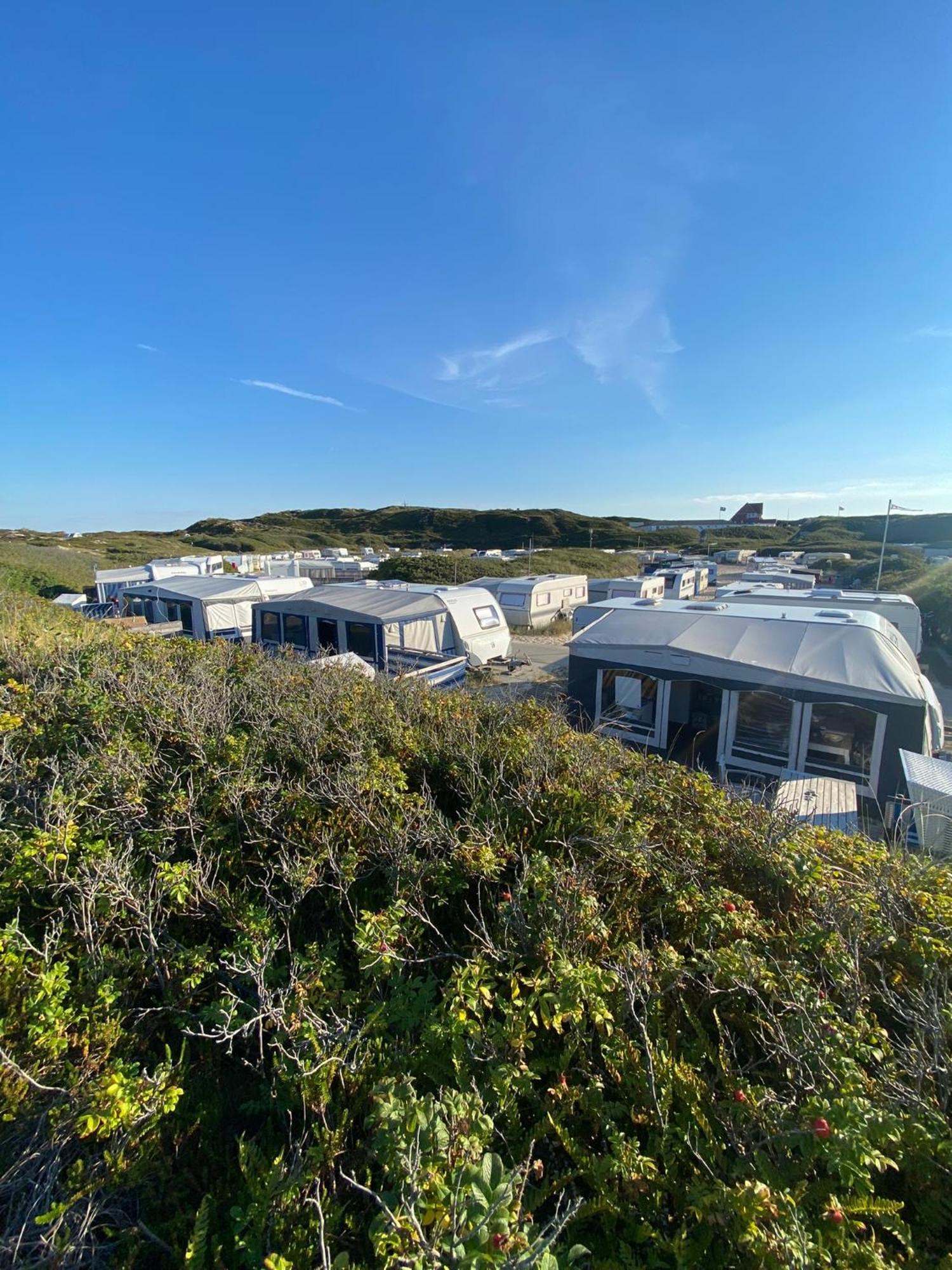 Wohnwagenvermietung Hoernum / Sylt Eksteriør billede