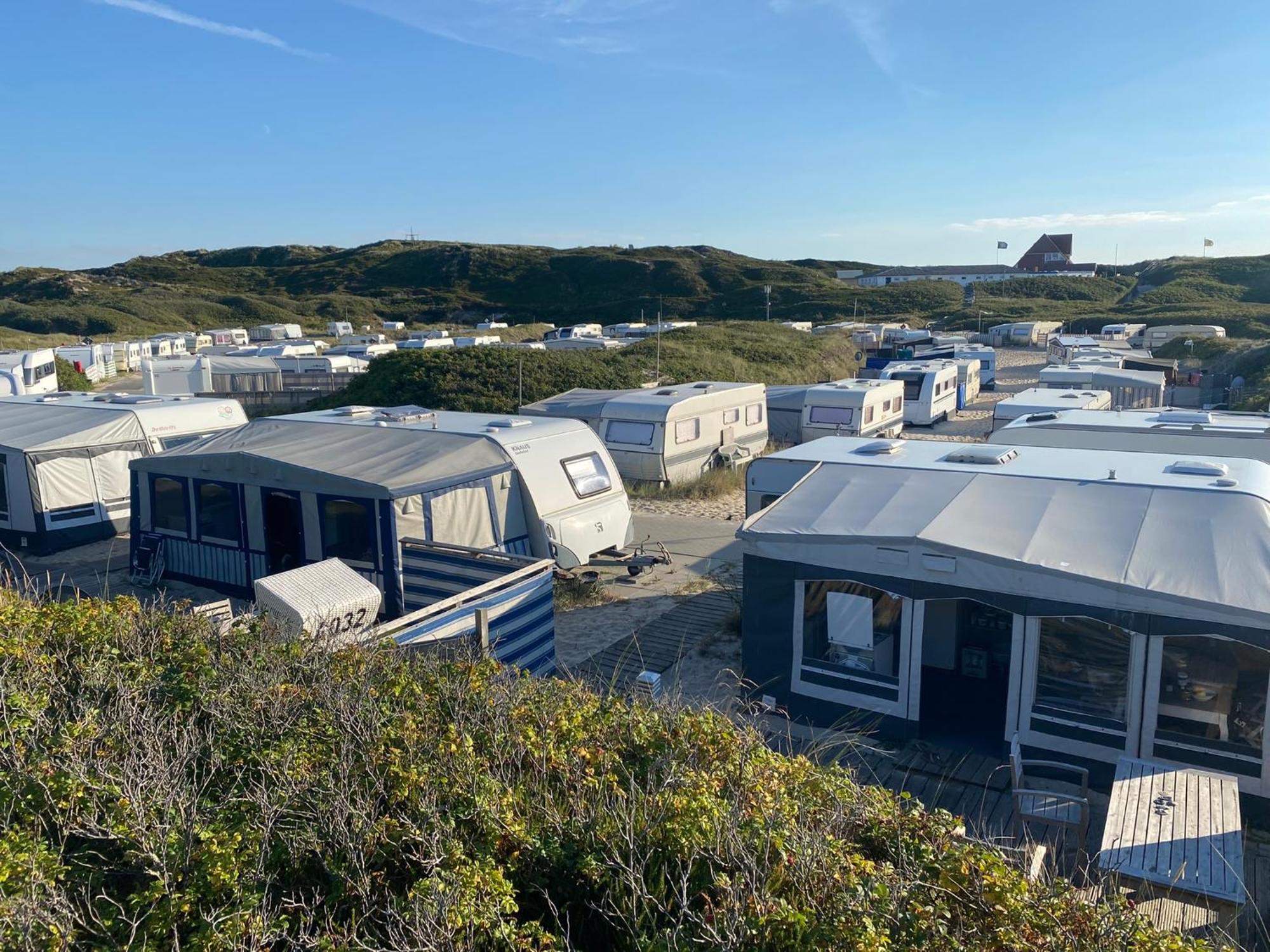 Wohnwagenvermietung Hoernum / Sylt Eksteriør billede
