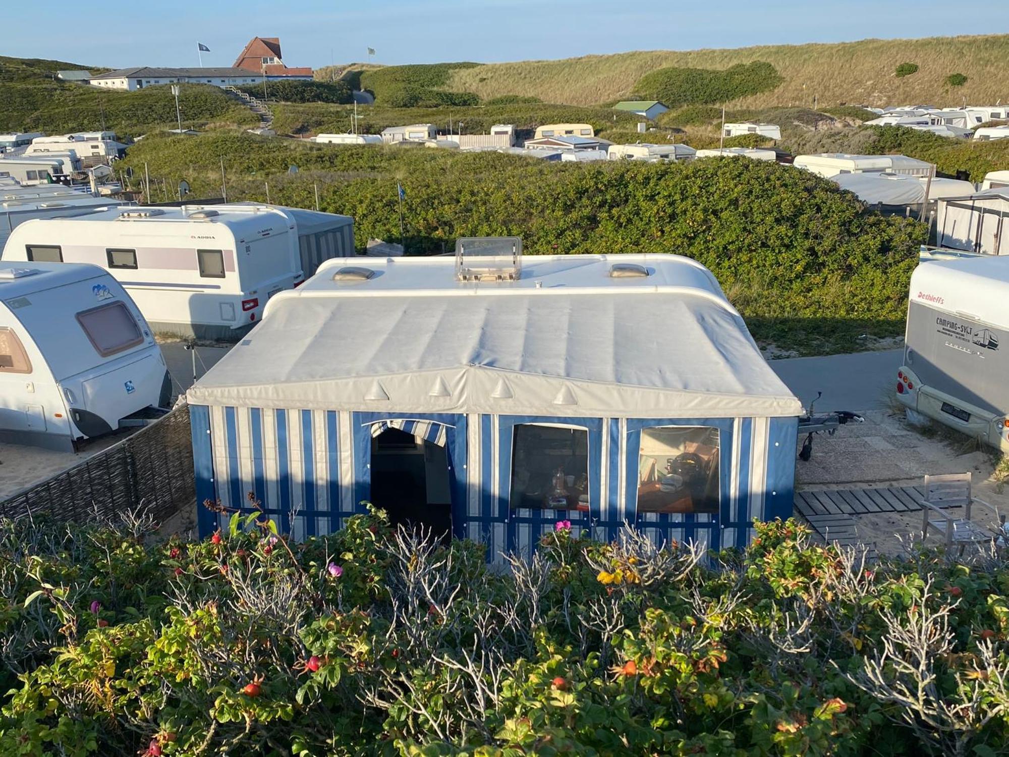 Wohnwagenvermietung Hoernum / Sylt Eksteriør billede