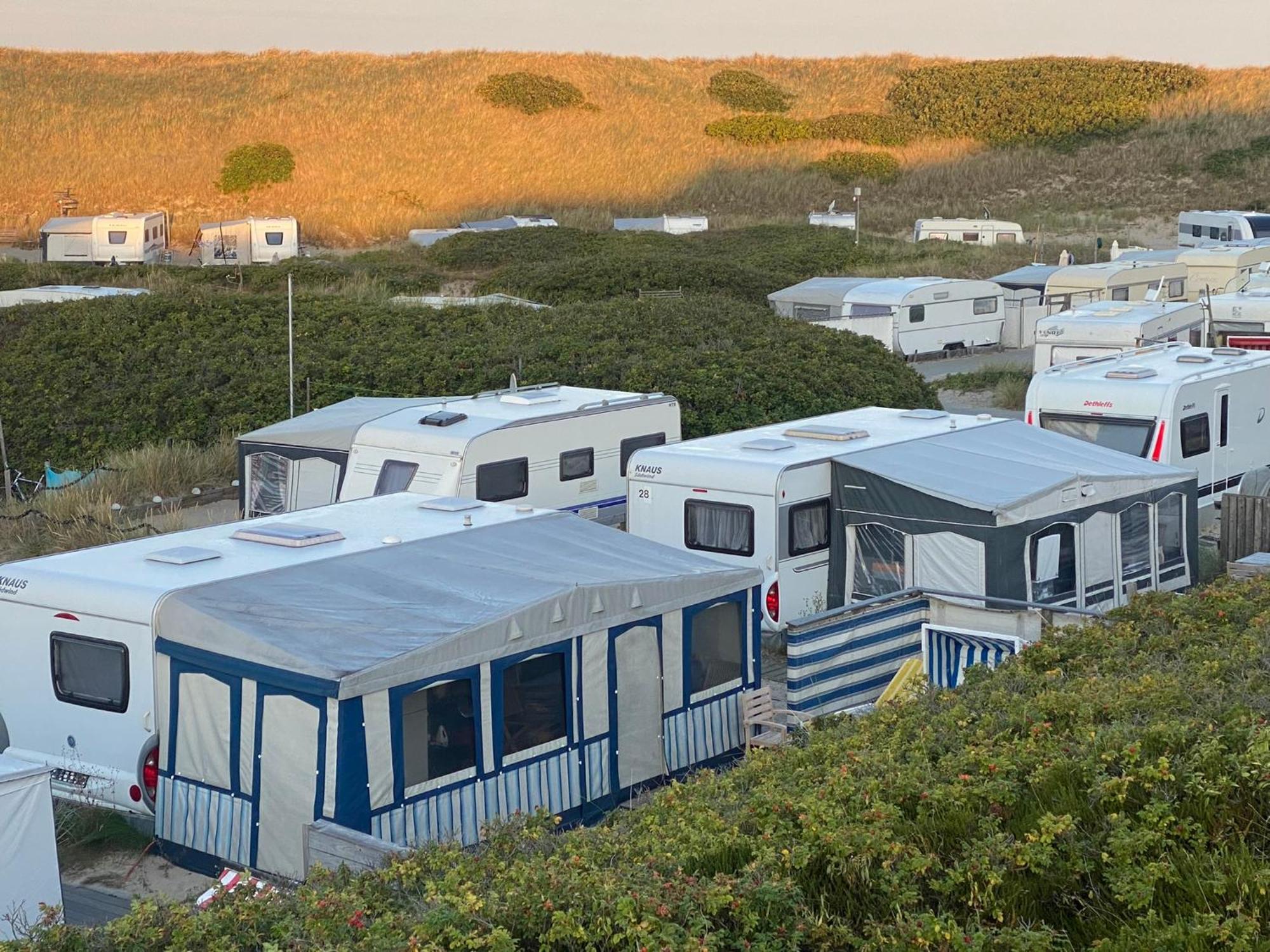 Wohnwagenvermietung Hoernum / Sylt Eksteriør billede