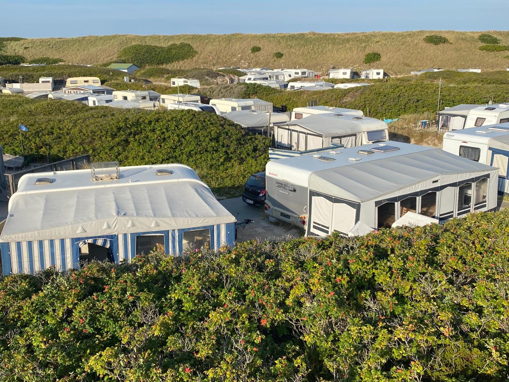 Wohnwagenvermietung Hoernum / Sylt Eksteriør billede